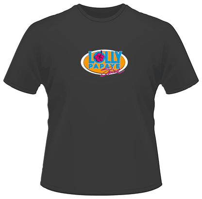 Lolly Papaye t-shirt, logo orange poitrine